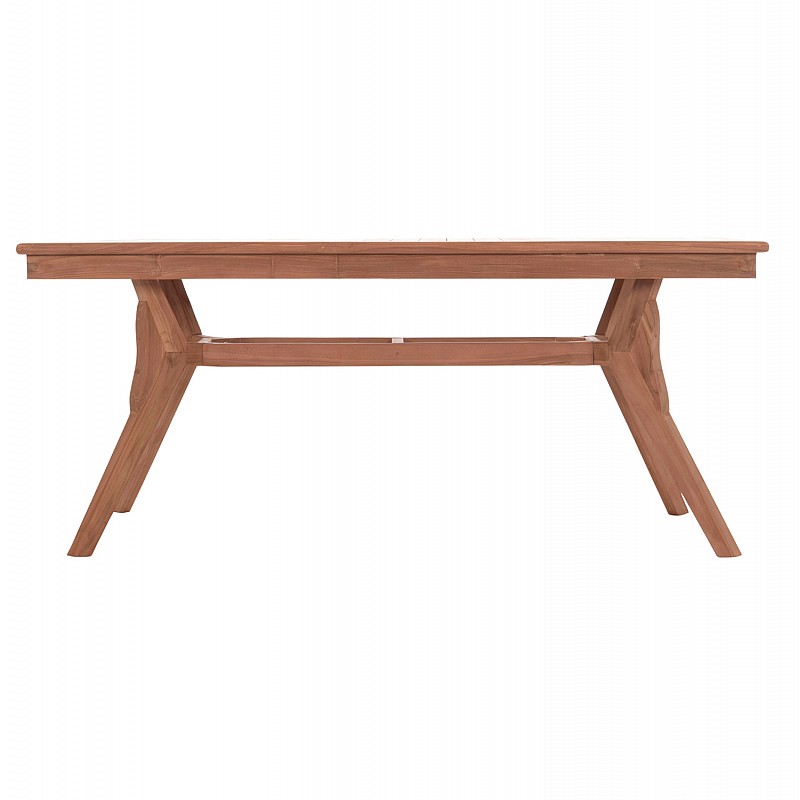 ΤΡΑΠΕΖΙ ΤΡΑΠΕΖΑΡΙΑΣ WONDER HM18116 ΞΥΛΟ TEAK--ΦΥΣΙΚΟ 180x91x75Υεκ.
