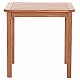 ΤΡΑΠΕΖΙ ΤΕΤΡΑΓΩΝΟ PRESSCOT HM18122 ΞΥΛΟ TEAK--ΦΥΣΙΚΟ 80x80x76Υεκ.
