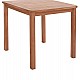 ΤΡΑΠΕΖΙ ΤΕΤΡΑΓΩΝΟ PRESSCOT HM18122 ΞΥΛΟ TEAK--ΦΥΣΙΚΟ 80x80x76Υεκ.