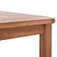 ΤΡΑΠΕΖΙ ΤΕΤΡΑΓΩΝΟ PRESSCOT HM18122 ΞΥΛΟ TEAK--ΦΥΣΙΚΟ 80x80x76Υεκ.