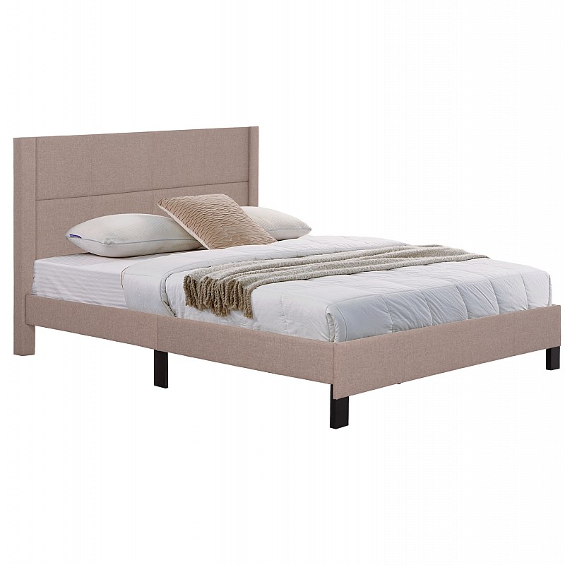 ΚΡΕΒΑΤΙ TRILLOP HM666.15 ΜΠΕΖ ΥΦΑΣΜΑ ΓΙΑ ΣΤΡΩΜΑ 160X200εκ. ΚΡΕΒΑΤΙ TRILLOP HM666.15 ΜΠΕΖ ΥΦΑΣΜΑ ΓΙΑ ΣΤΡΩΜΑ 160X200εκ.