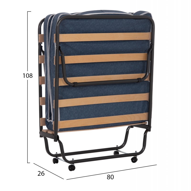 ΚΡΕΒΑΤΙ-ΡΑΝΤΖΟ ΙΤΑΛΙΑΣ SLADE HM604.03 ΜΕΤΑΛ. ΜΕ ΡΟΔΕΣ & ΣΤΡΩΜΑ 6,5εκ ΟΨΗ ΤΖΙΝ 80x183x37,5Yεκ ΚΡΕΒΑΤΙ-ΡΑΝΤΖΟ ΙΤΑΛΙΑΣ SLADE HM604.03 ΜΕΤΑΛ. ΜΕ ΡΟΔΕΣ & ΣΤΡΩΜΑ 6,5εκ ΟΨΗ ΤΖΙΝ 80x183x37,5Yεκ