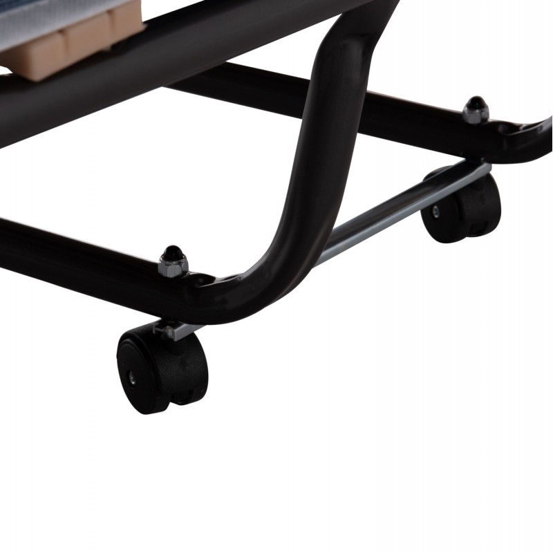 ΚΡΕΒΑΤΙ-ΡΑΝΤΖΟ ΙΤΑΛΙΑΣ SLADE HM604.03 ΜΕΤΑΛ. ΜΕ ΡΟΔΕΣ & ΣΤΡΩΜΑ 6,5εκ ΟΨΗ ΤΖΙΝ 80x183x37,5Yεκ ΚΡΕΒΑΤΙ-ΡΑΝΤΖΟ ΙΤΑΛΙΑΣ SLADE HM604.03 ΜΕΤΑΛ. ΜΕ ΡΟΔΕΣ & ΣΤΡΩΜΑ 6,5εκ ΟΨΗ ΤΖΙΝ 80x183x37,5Yεκ