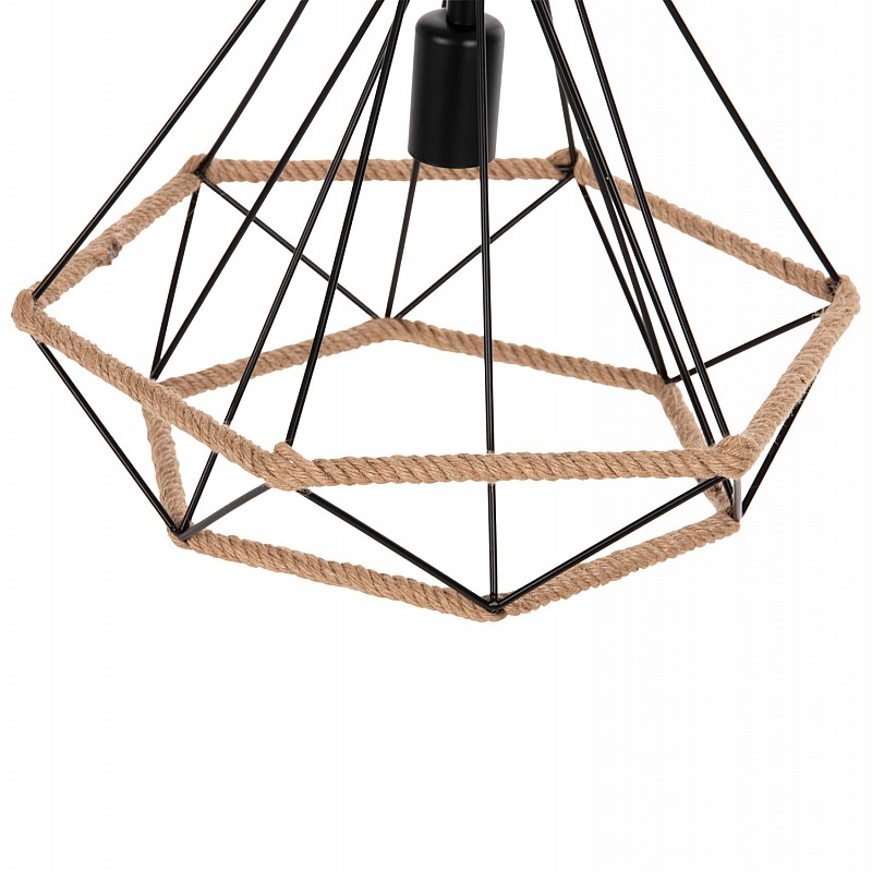 ΦΩΤΙΣΤΙΚΟ ΟΡΟΦΗΣ ΚΡΕΜΑΣΤΟ HM4062 ΜΕΤΑΛΛΟ ΜΑΥΡΟ-ΣΧΟΙΝΙ 33x37x128Υεκ.