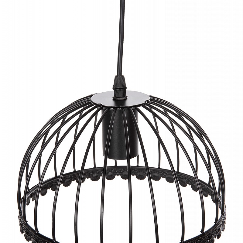 ΦΩΤΙΣΤΙΚΟ ΟΡΟΦΗΣ ΚΡΕΜΑΣΤΟ HM4086 3ΦΩΤΟ ΜΑΥΡΕΣ ΜΕΤΑΛΛΛΙΚΕΣ ΟΜΠΡΕΛΕΣ Φ22x123Υεκ.