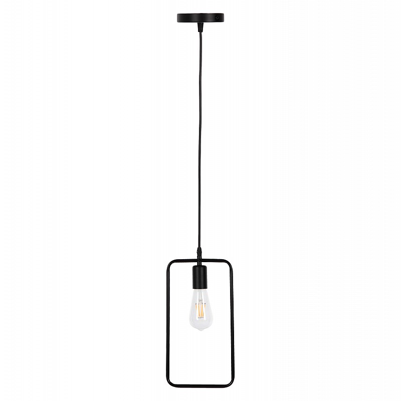 ΦΩΤΙΣΤΙΚΟ ΟΡΟΦΗΣ ΚΡΕΜΑΣΤΟ HM4097 ΜΑΥΡΟ ΜΕΤΑΛΛΙΚΟ ΟΡΘΟΓΩΝΙΟ 17,5x133Υεκ.