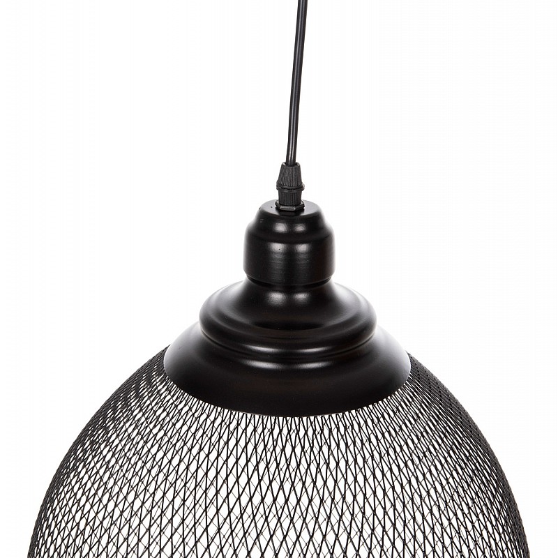 ΦΩΤΙΣΤΙΚΟ ΟΡΟΦΗΣ ΚΡΕΜΑΣΤΟ HM4100 ΜΕΤΑΛΛΙΚΗ ΔΙΚΤΥΩΤΗ ΚΑΜΠΑΝΑ ΚΑΠΕΛΟ Φ32x137Yεκ.