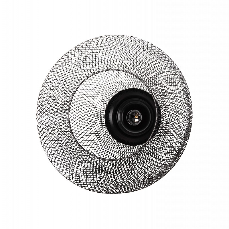 ΦΩΤΙΣΤΙΚΟ ΟΡΟΦΗΣ ΚΡΕΜΑΣΤΟ HM4100 ΜΕΤΑΛΛΙΚΗ ΔΙΚΤΥΩΤΗ ΚΑΜΠΑΝΑ ΚΑΠΕΛΟ Φ32x137Yεκ.