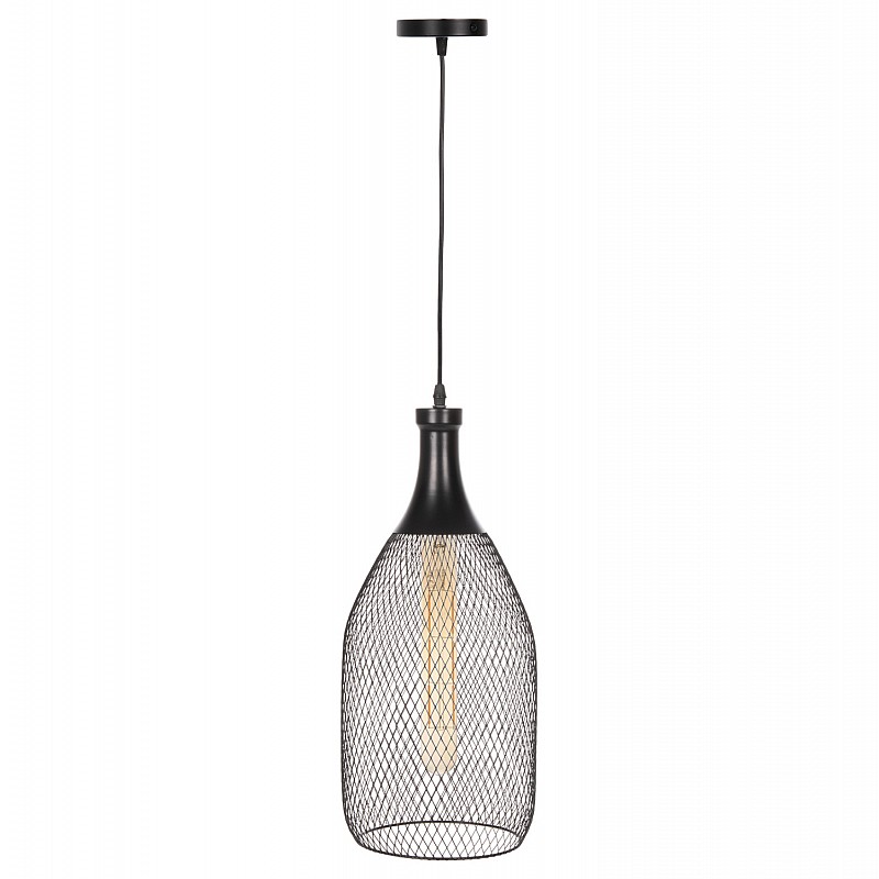 ΦΩΤΙΣΤΙΚΟ ΟΡΟΦΗΣ ΚΡΕΜΑΣΤΟ HM4105 ΜΑΥΡΟ ΜΕΤΑΛΛΙΚΟ ΚΑΠΕΛΟ Φ20x145Υεκ.