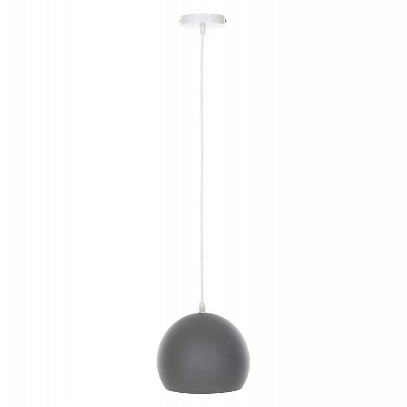 ΦΩΤΙΣΤΙΚΟ ΟΡΟΦΗΣ ΚΡΕΜΑΣΤΟ HM4109 ΓΚΡΙ ΣΦΑΙΡΙΚΟ ΚΑΠΕΛΟ-ΛΕΥΚΟ ΚΑΛΩΔΙΟ Φ20x112Υεκ.