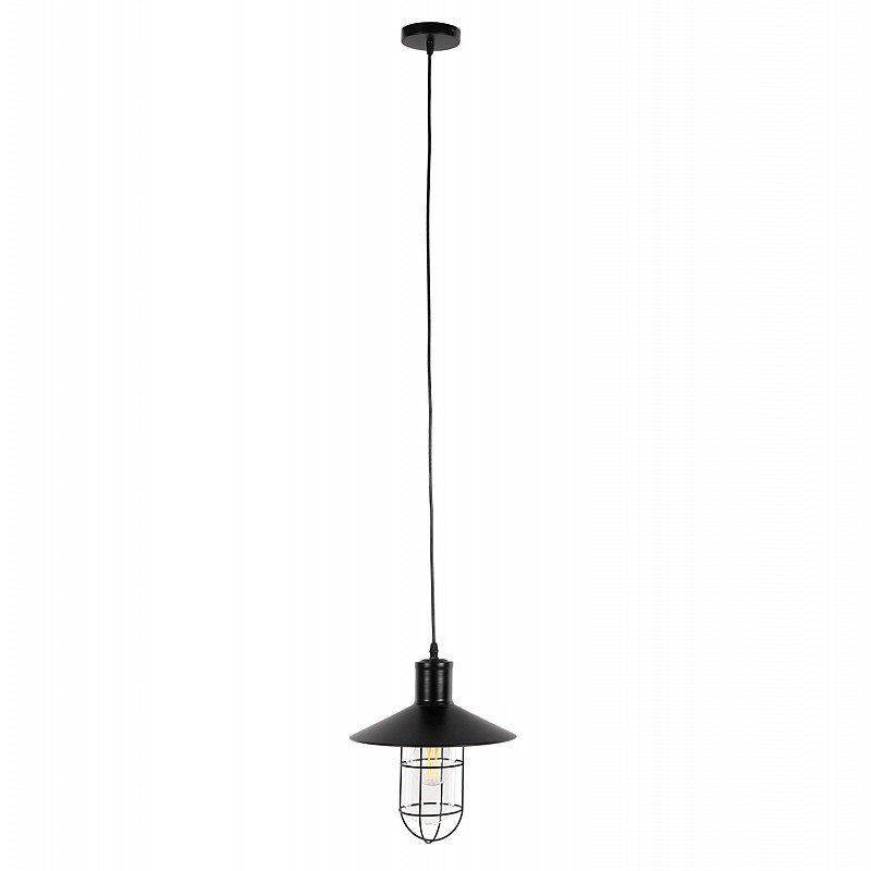 ΦΩΤΙΣΤΙΚΟ ΟΡΟΦΗΣ ΚΡΕΜΑΣΤΟ HM4119 ΜΑΥΡΟ ΜΕΤΑΛΛΙΚΟ-ΓΥΑΛΙ Φ26x125Yεκ