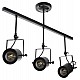 ΦΩΤΙΣΤΙΚΟ ΟΡΟΦΗΣ ΚΡΕΜΑΣΤΟ HM4124 3-ΦΩΤΟ ΜΑΥΡΟΙ ΜΕΤΑΛΛΙΚΟΙ ΠΡΟΒΟΛΕΙΣ 70,5x14x50Υεκ
