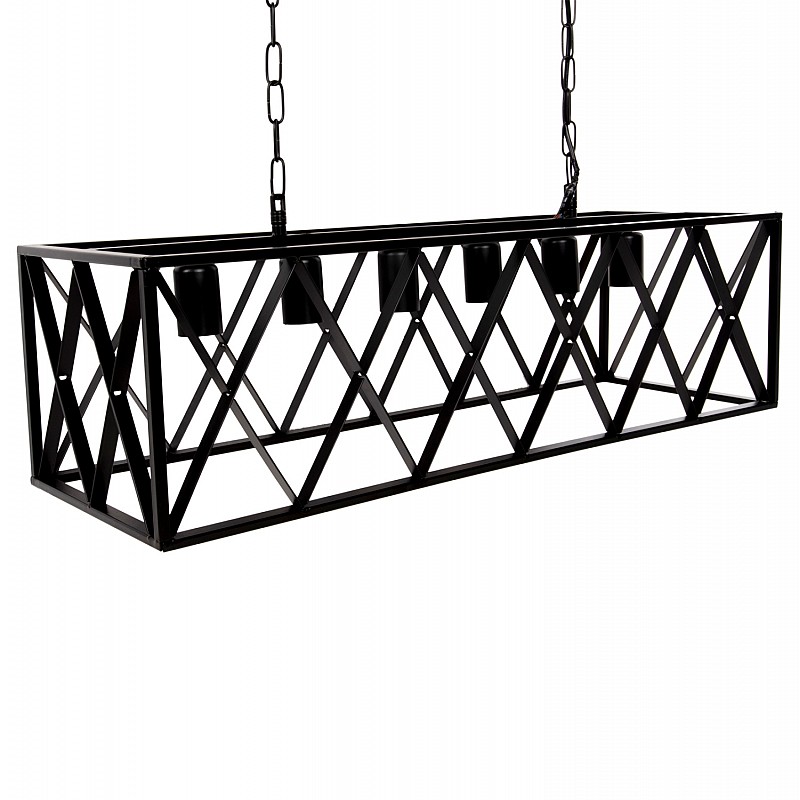 ΦΩΤΙΣΤΙΚΟ ΟΡΟΦΗΣ ΚΡΕΜΑΣΤΟ HM4128 6ΦΩΤΟ-ΜΑΥΡΟΣ ΜΕΤΑΛΛΙΚΟΣ ΣΚΕΛΕΤΟΣ 77,5x25x101Yεκ.