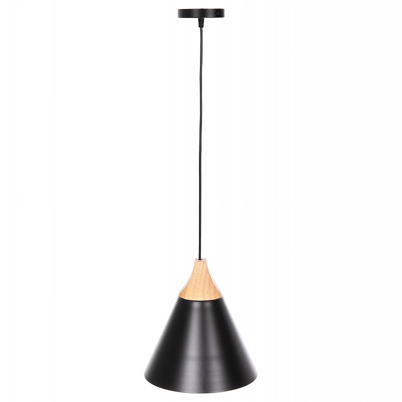 ΦΩΤΙΣΤΙΚΟ ΟΡΟΦΗΣ ΚΡΕΜΑΣΤΟ HM4148 ΜΑΥΡΟ ΜΕΤΑΛΛΙΚΟ ΚΑΠΕΛΟ-ΞΥΛΟ Φ22x115Υ εκ.