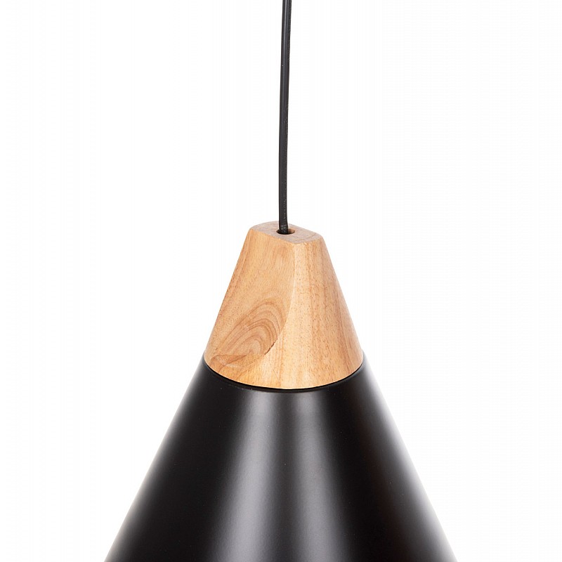 ΦΩΤΙΣΤΙΚΟ ΟΡΟΦΗΣ ΚΡΕΜΑΣΤΟ HM4148 ΜΑΥΡΟ ΜΕΤΑΛΛΙΚΟ ΚΑΠΕΛΟ-ΞΥΛΟ Φ22x115Υ εκ.