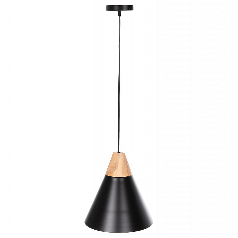 ΦΩΤΙΣΤΙΚΟ ΟΡΟΦΗΣ ΚΡΕΜΑΣΤΟ HM4148 ΜΑΥΡΟ ΜΕΤΑΛΛΙΚΟ ΚΑΠΕΛΟ-ΞΥΛΟ Φ22x115Υ εκ.