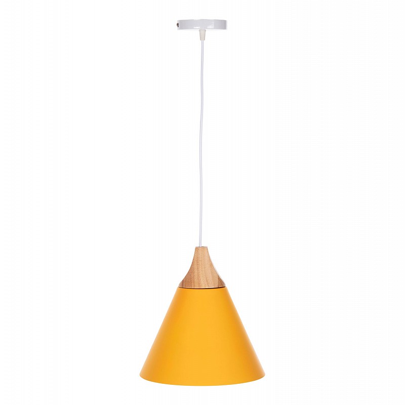 ΦΩΤΙΣΤΙΚΟ ΟΡΟΦΗΣ ΚΡΕΜΑΣΤΟ HM4151 ΚΙΤΡΙΝΟ ΜΕΤΑΛΛΙΚΟ ΚΑΠΕΛΟ Φ21,5x115Υ εκ.