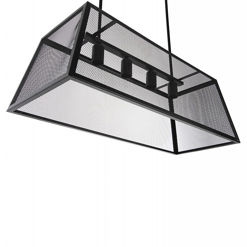 ΦΩΤΙΣΤΙΚΟ ΟΡΟΦΗΣ ΚΡΕΜΑΣΤΟ HM4179 ΜΑΥΡΟ ΜΕΤΑΛΛΙΚΟ 4-ΦΩΤΟ 78x30,5x26Υεκ.