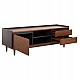 ΕΠΙΠΛΟ ΤΗΛΕΟΡΑΣΗΣ VEEN HM9741 MDF ΜΕ ΚΑΠΛΑΜΑ ΚΑΡΥΔΙΑΣ-ΚΑΡΥΔΙ&ΣΚΟΥΡΟ ΓΚΡΙ 170x40x50Υ