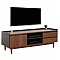 ΕΠΙΠΛΟ ΤΗΛΕΟΡΑΣΗΣ VEEN HM9741 MDF ΜΕ ΚΑΠΛΑΜΑ ΚΑΡΥΔΙΑΣ-ΚΑΡΥΔΙ&ΣΚΟΥΡΟ ΓΚΡΙ 170x40x50Υ