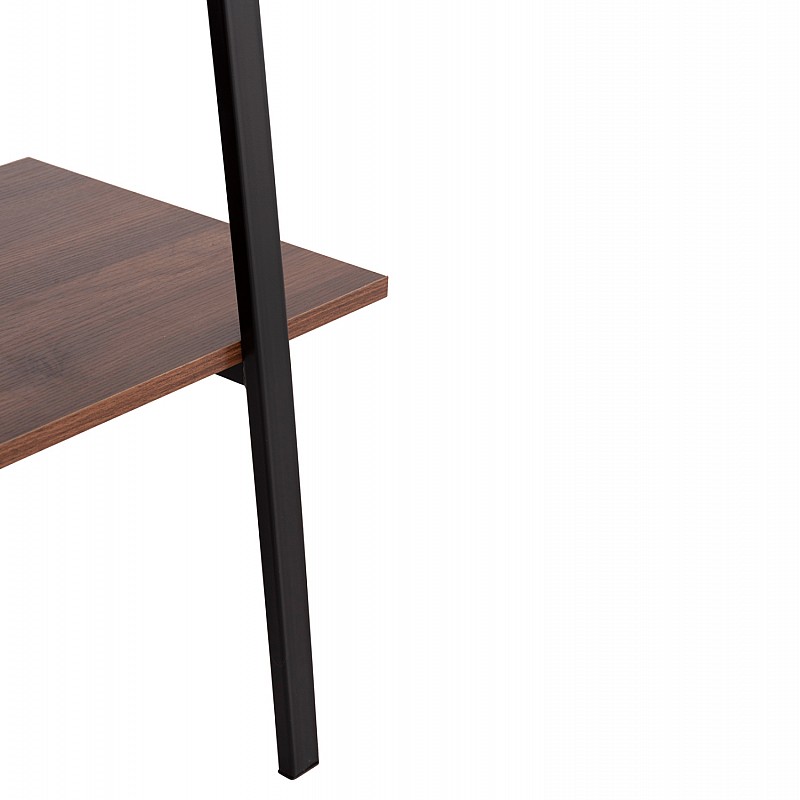 ΡΑΦΙΕΡΑ STAM HM18073.04 ΜΑΥΡΟΣ ΜΕΤΑΛΛΙΚΟΣ ΣΚΕΛΕΤΟΣ-ΜΕΛΑΜΙΝΗ ΚΑΡΥΔΙ 71x38x165Υεκ.