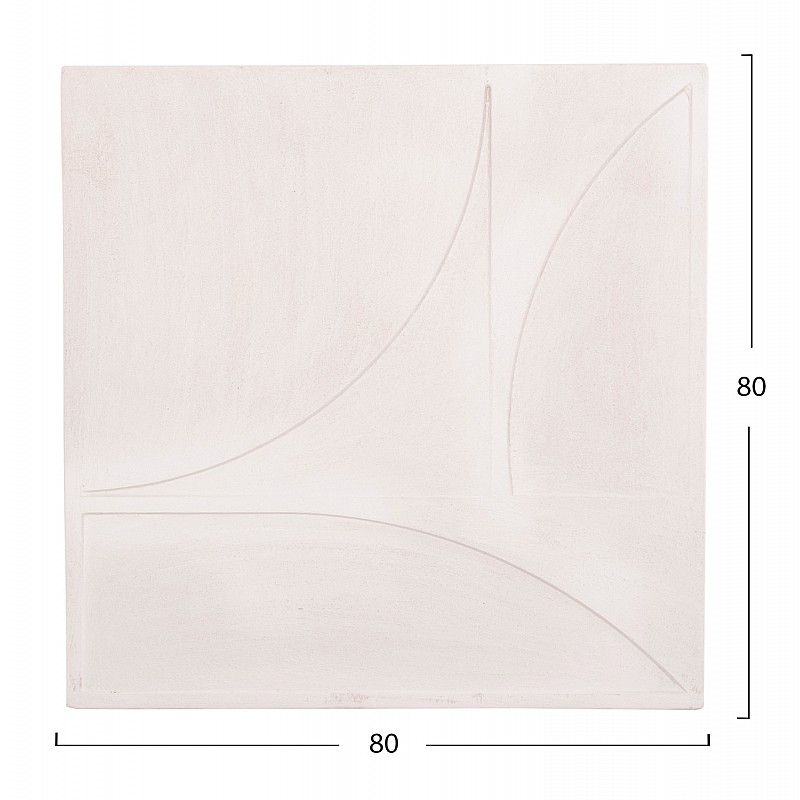ΠΙΝΑΚΑΣ ΤΕΤΡΑΓΩΝΟΣ ΣΕΙΡΑ SANTORINI HM4507 MDF ΣΕ ΥΠΟΛΕΥΚΟ ΧΡΩΜΑ 80x4(πάχος)x80Υεκ. ΠΙΝΑΚΑΣ ΤΕΤΡΑΓΩΝΟΣ ΣΕΙΡΑ SANTORINI HM4507 MDF ΣΕ ΥΠΟΛΕΥΚΟ ΧΡΩΜΑ 80x4(πάχος)x80Υεκ.