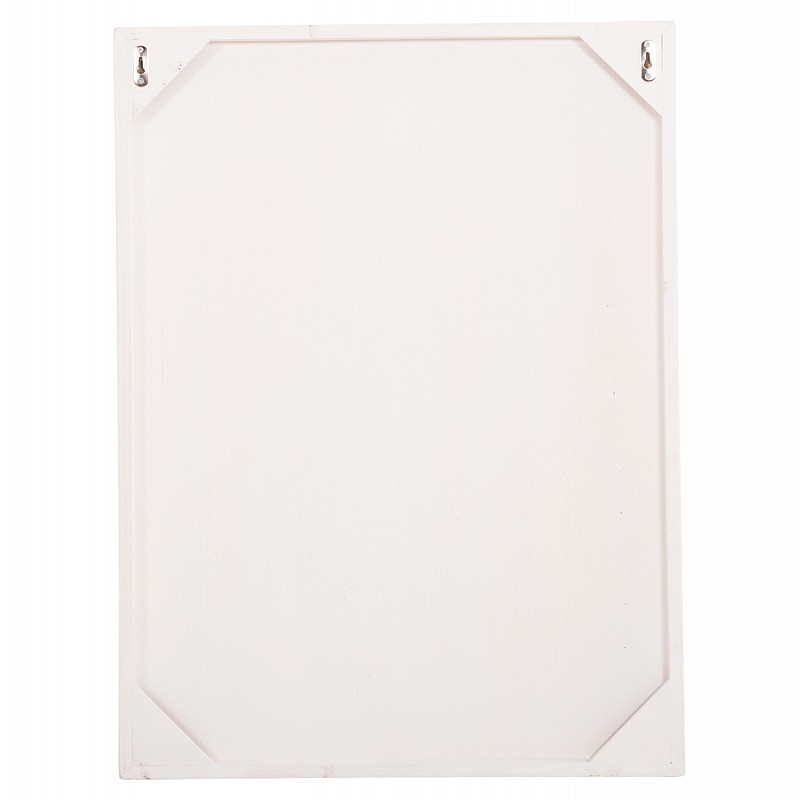 ΠΙΝΑΚΑΣ ΟΡΘΟΓΩΝΙΟΣ ΣΕΙΡΑ SANTORINI HM4533 MDF ΥΠΟΛΕΥΚΟ-ΚΑΦΕ-ΚΡΟΣΙΑ ΜΠΕΖ 60x4,5(πάχος)x80Υεκ