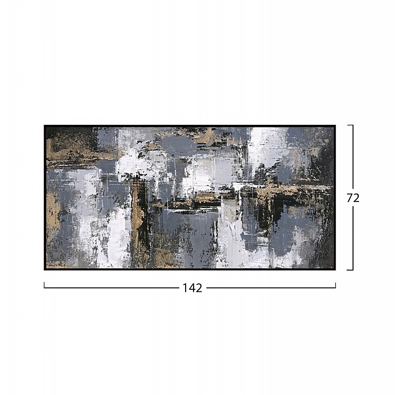 ΠΙΝΑΚΑΣ ΤΟΙΧΟΥ SEDIMENT HM4576 ΜΕ ΚΟΡΝΙΖΑ ΜΑΥΡΗ-ΚΑΜΒΑΣ 142x4.5x72Υεκ ΠΙΝΑΚΑΣ ΤΟΙΧΟΥ SEDIMENT HM4576 ΜΕ ΚΟΡΝΙΖΑ ΜΑΥΡΗ-ΚΑΜΒΑΣ 142x4.5x72Υεκ