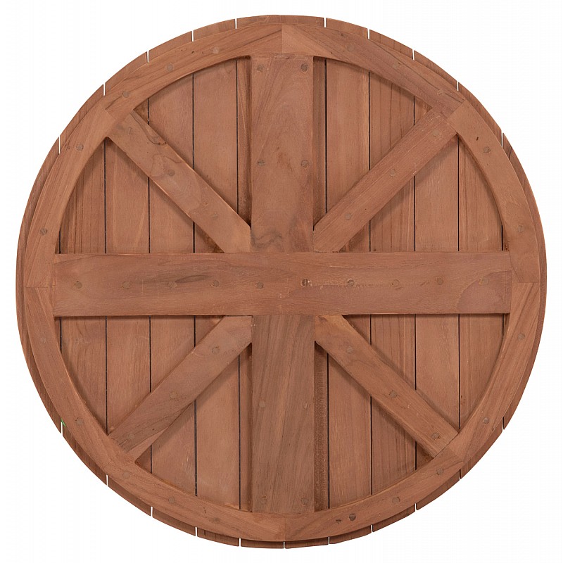 ΕΠΙΦΑΝΕΙΑ ΤΡΑΠΕΖΙΟΥ ΣΤΡΟΓΓΥΛΗ HM18132 ΞΥΛΟ TEAK--ΦΥΣΙΚΟ Φ60x4(πάχος)εκ. ΕΠΙΦΑΝΕΙΑ ΤΡΑΠΕΖΙΟΥ ΣΤΡΟΓΓΥΛΗ HM18132 ΞΥΛΟ TEAK--ΦΥΣΙΚΟ Φ60x4(πάχος)εκ.