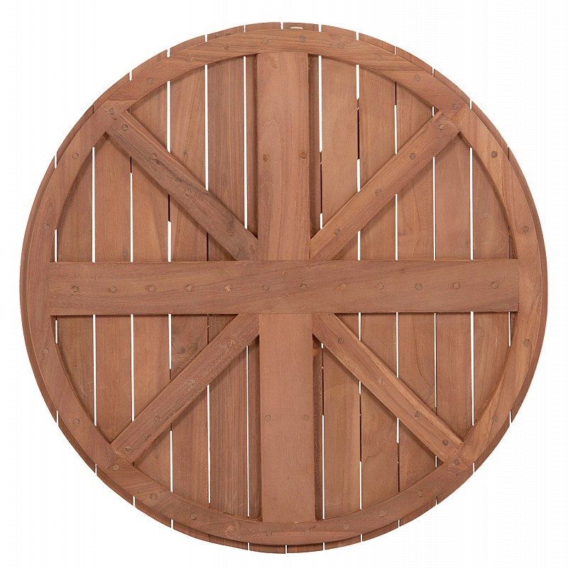 ΕΠΙΦΑΝΕΙΑ ΤΡΑΠΕΖΙΟΥ ΣΤΡΟΓΓΥΛΗ HM18133 ΞΥΛΟ TEAK--ΦΥΣΙΚΟ Φ70x4(πάχος)εκ. ΕΠΙΦΑΝΕΙΑ ΤΡΑΠΕΖΙΟΥ ΣΤΡΟΓΓΥΛΗ HM18133 ΞΥΛΟ TEAK--ΦΥΣΙΚΟ Φ70x4(πάχος)εκ.