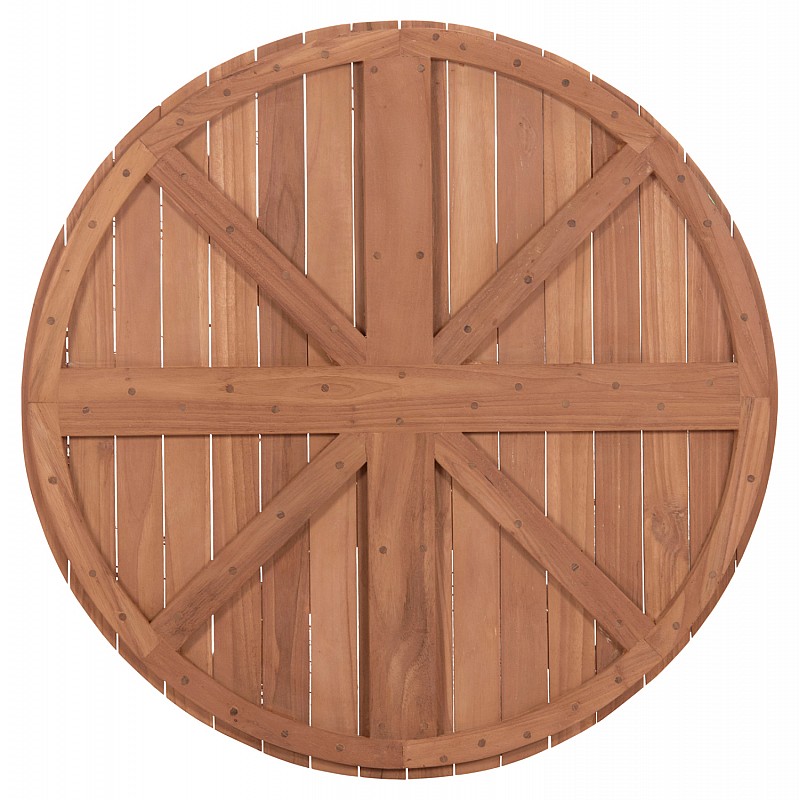 ΕΠΙΦΑΝΕΙΑ ΤΡΑΠΕΖΙΟΥ ΣΤΡΟΓΓΥΛΗ HM18134 ΞΥΛΟ TEAK--ΦΥΣΙΚΟ Φ80x4(πάχος)εκ. ΕΠΙΦΑΝΕΙΑ ΤΡΑΠΕΖΙΟΥ ΣΤΡΟΓΓΥΛΗ HM18134 ΞΥΛΟ TEAK--ΦΥΣΙΚΟ Φ80x4(πάχος)εκ.