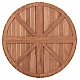 ΕΠΙΦΑΝΕΙΑ ΤΡΑΠΕΖΙΟΥ ΣΤΡΟΓΓΥΛΗ HM18134 ΞΥΛΟ TEAK--ΦΥΣΙΚΟ Φ80x4(πάχος)εκ. ΕΠΙΦΑΝΕΙΑ ΤΡΑΠΕΖΙΟΥ ΣΤΡΟΓΓΥΛΗ HM18134 ΞΥΛΟ TEAK--ΦΥΣΙΚΟ Φ80x4(πάχος)εκ.