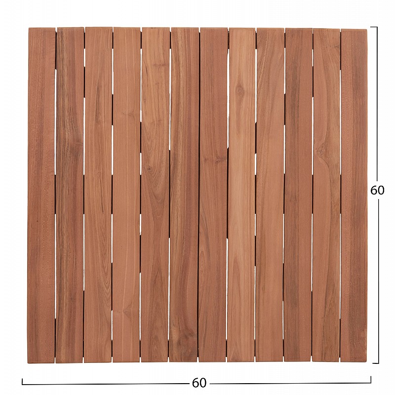 ΕΠΙΦΑΝΕΙΑ ΤΡΑΠΕΖΙΟΥ ΤΕΤΡΑΓΩΝΗ HM18135 ΞΥΛΟ TEAK--ΦΥΣΙΚΟ 60x60x4(πάχος)εκ. ΕΠΙΦΑΝΕΙΑ ΤΡΑΠΕΖΙΟΥ ΤΕΤΡΑΓΩΝΗ HM18135 ΞΥΛΟ TEAK--ΦΥΣΙΚΟ 60x60x4(πάχος)εκ.