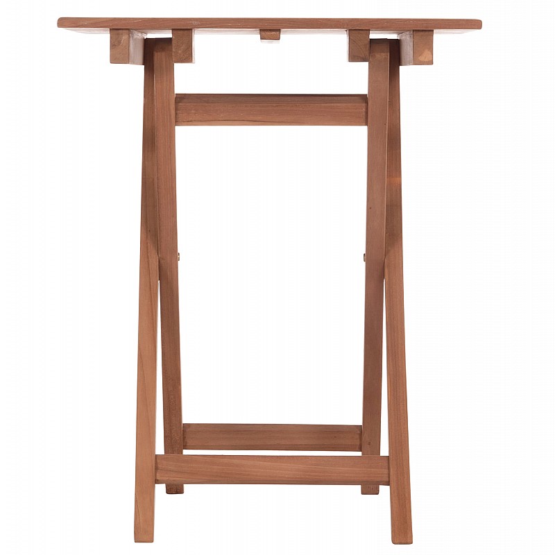 ΤΡΑΠΕΖΙ ΣΚΗΝΟΘΕΤΗ ΤΕΤΡΑΓΩΝΟ HEIDEL HM18121 ΞΥΛΟ TEAK--ΦΥΣΙΚΟ 60x60x75Υεκ.