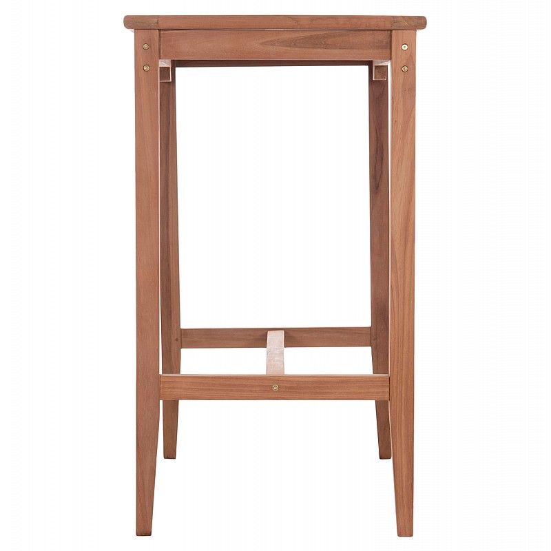 ΤΡΑΠΕΖΙ ΜΠΑΡ CRANSTON HM18111 ΞΥΛΟ ΤΕΑΚ--ΦΥΣΙΚΟ ΧΡΩΜΑ 120x60x105Υεκ.