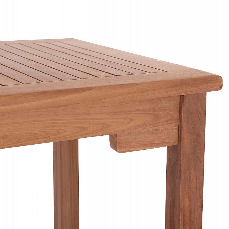 ΤΡΑΠΕΖΙ ΜΠΑΡ CRANSTON HM18111 ΞΥΛΟ ΤΕΑΚ--ΦΥΣΙΚΟ ΧΡΩΜΑ 120x60x105Υεκ.