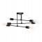 ΦΩΤΙΣΤΙΚΟ ΟΡΟΦΗΣ ΠΟΛΥΦΩΤΟ LIGHTY HM7427.11 ΜΕΤΑΛΛΟ ΣΕ ΜΑΥΡΟ 51x51x23Υεκ.