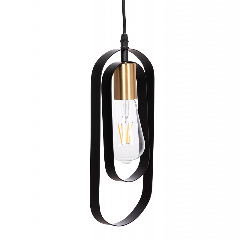 ΦΩΤΙΣΤΙΚΟ ΟΡΟΦΗΣ 5-ΦΩΤΟ BIUT HM7545.11 ΜΑΥΡΟ ΜΕΤΑΛΛΟ-ΧΡΥΣΟ ΝΤΟΥΙ 80x6x138Υεκ.