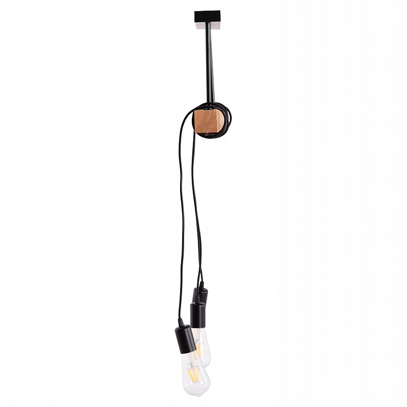 ΦΩΤΙΣΤΙΚΟ ΟΡΟΦΗΣ 3-ΦΩΤΟ VOLKS HM4658 ΜΕΤΑΛΛΟ-ΞΥΛΟ 49,5x5x134,5Υεκ.