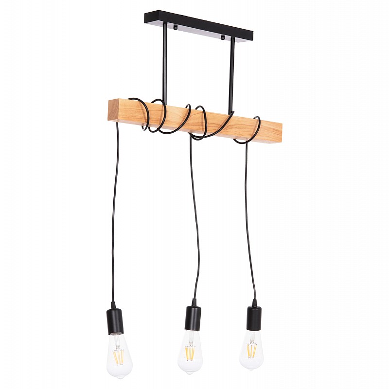 ΦΩΤΙΣΤΙΚΟ ΟΡΟΦΗΣ 3-ΦΩΤΟ VOLKS HM4658 ΜΕΤΑΛΛΟ-ΞΥΛΟ 49,5x5x134,5Υεκ.