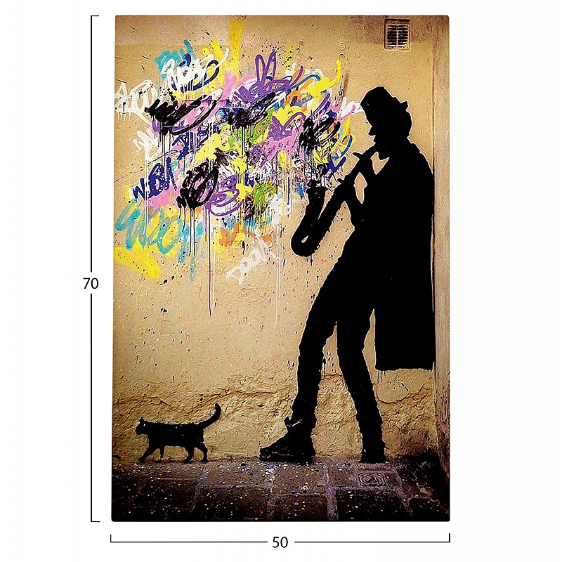 ΠΙΝΑΚΑΣ TOIXOY ΣΕΙΡΑ GOBI HM4819 ΕΚΤΥΠΩΜΕΝΟΣ ΚΑΜΒΑΣ 50x3(πάχος)x70Yεκ.