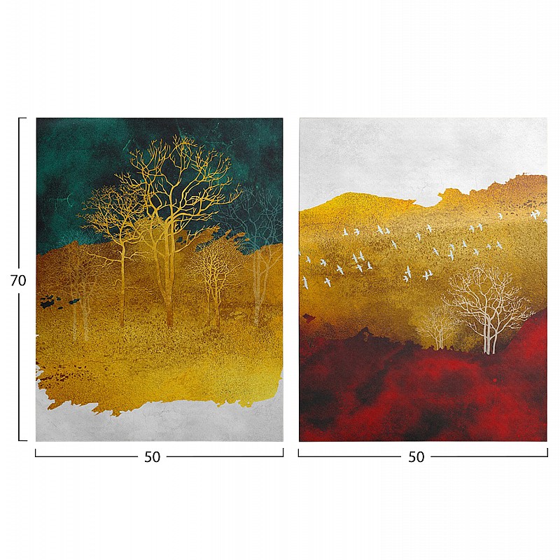 ΠΙΝΑΚΑΣ TOIXOY 2ΤΜΧ ΣΕΙΡΑ GOBI HM4837 ΕΚΤΥΠΩΜΕΝΟΣ ΚΑΜΒΑΣ 50x3(πάχος)x70Yεκ.(x2)