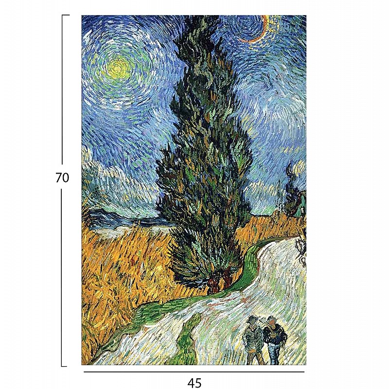 ΠΙΝΑΚΑΣ TOIXOY ΣΕΙΡΑ GOBI HM4849 ΕΚΤΥΠΩΜΕΝΟΣ ΚΑΜΒΑΣ 45x3(πάχος)x70Yεκ.