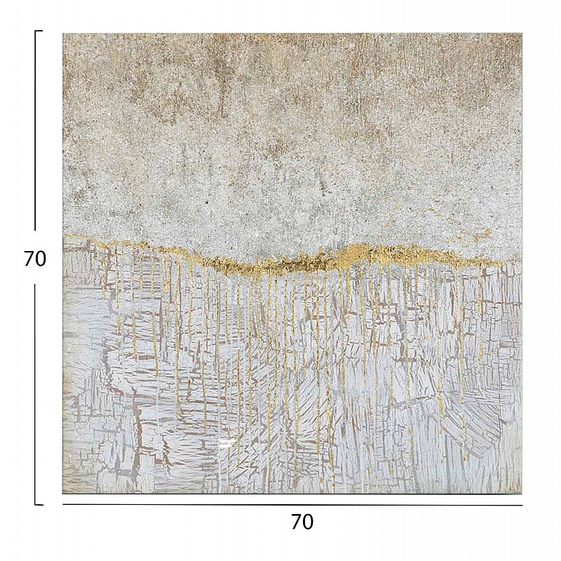 ΠΙΝΑΚΑΣ TOIXOY ΤΕΤΡΑΓΩΝΟΣ ΣΕΙΡΑ GOBI HM4855 ΕΚΤΥΠΩΜΕΝΟΣ ΚΑΜΒΑΣ 70x2,8(πάχος)x70Υεκ.