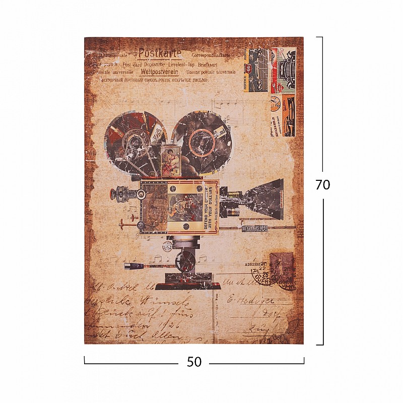 ΠΙΝΑΚΑΣ ΚΑΜΒΑΣ OLD CAMERA HM7153.06 50X70X2.5 εκ. ΠΙΝΑΚΑΣ ΚΑΜΒΑΣ OLD CAMERA HM7153.06 50X70X2.5 εκ.