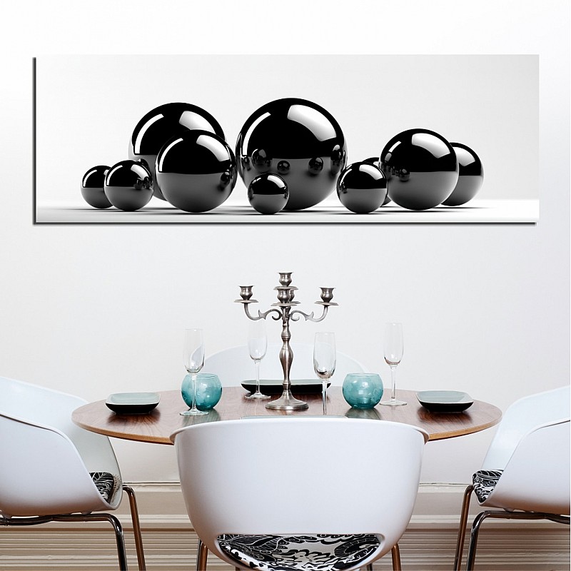 ΠΙΝΑΚΑΣ ΚΑΜΒΑΣ BLACK AND WHITE HM7198.02 80x3x30 εκ. ΠΙΝΑΚΑΣ ΚΑΜΒΑΣ BLACK AND WHITE HM7198.02 80x3x30 εκ.