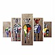 ΠΙΝΑΚΑΣ ΠΕΝΤΑΠΤΥΧΟ MDF COLORFUL ZEBRAS 82Χ56x3 HM7207.03 ΠΙΝΑΚΑΣ ΠΕΝΤΑΠΤΥΧΟ MDF COLORFUL ZEBRAS 82Χ56x3 HM7207.03
