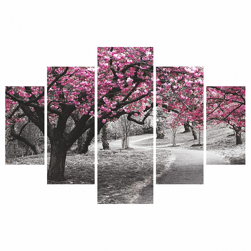 ΠΙΝΑΚΑΣ ΠΕΝΤΑΠΤΥΧΟ MDF BLOOMING TREE 82Χ56x3  HM7207.04 ΠΙΝΑΚΑΣ ΠΕΝΤΑΠΤΥΧΟ MDF BLOOMING TREE 82Χ56x3  HM7207.04
