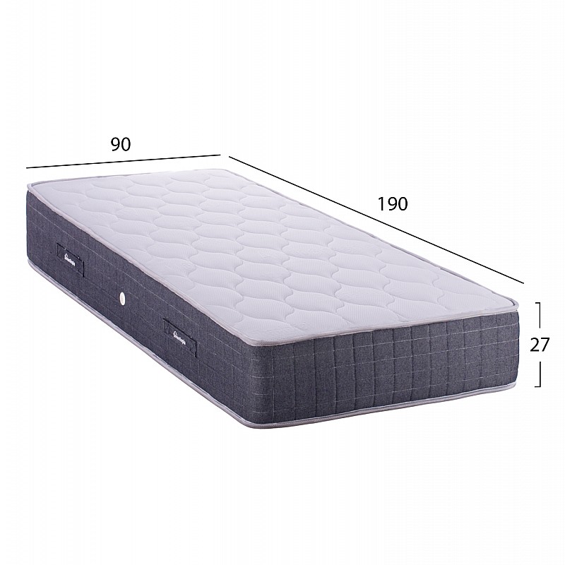 ΣΤΡΩΜΑ DREAMTOPIA CLOUD9 HM656.90 BONNELL SPRING 90x190x27Y εκ.
