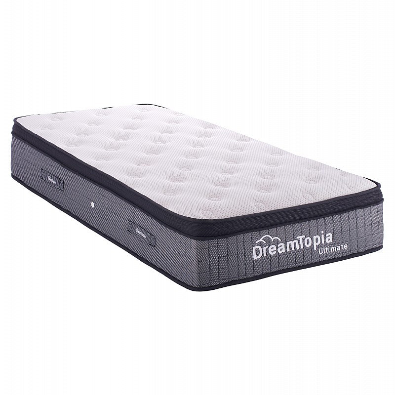 ΣΤΡΩΜΑ DREAMTOPIA, σειρά ULTIMATE HM661.90-200 POCKET SPRING ΜΕ ΑΝΩΣΤΡΩΜΑ 90X200x34Yεκ.